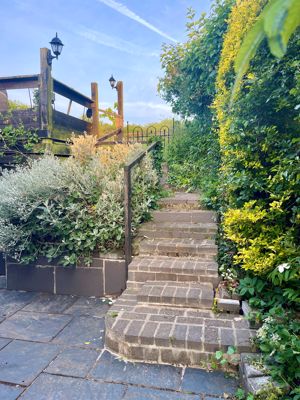 Steps up to Seating Platform- click for photo gallery